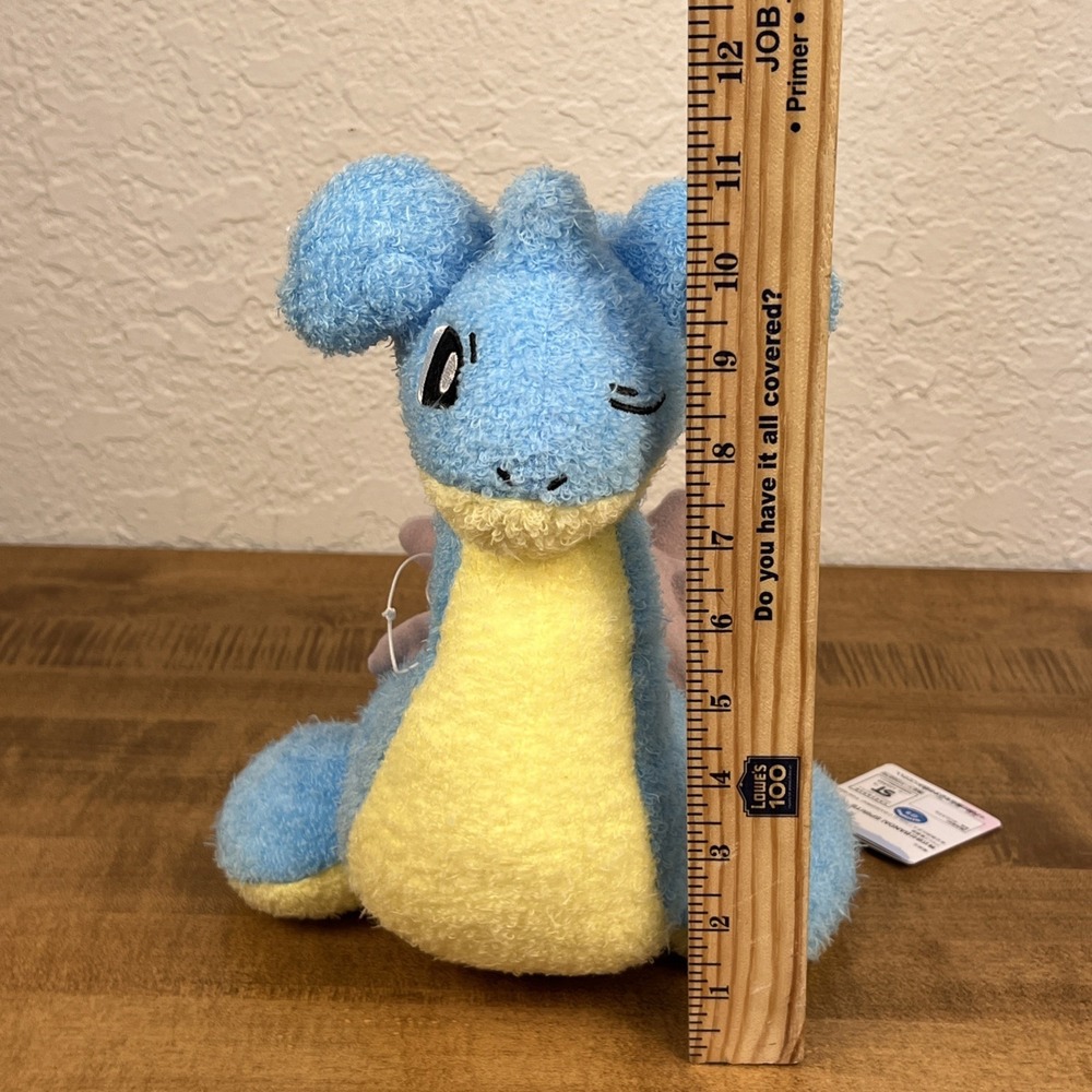Pokemon Lapras Plush Doll Winking Relax Time BANPRESTO Kawaii Japan Prize - Picture 14 of 14